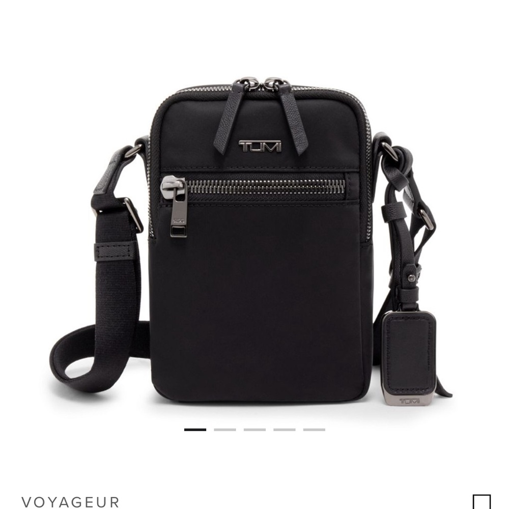 Tumi Voyageur Persia crossbody Black NWT